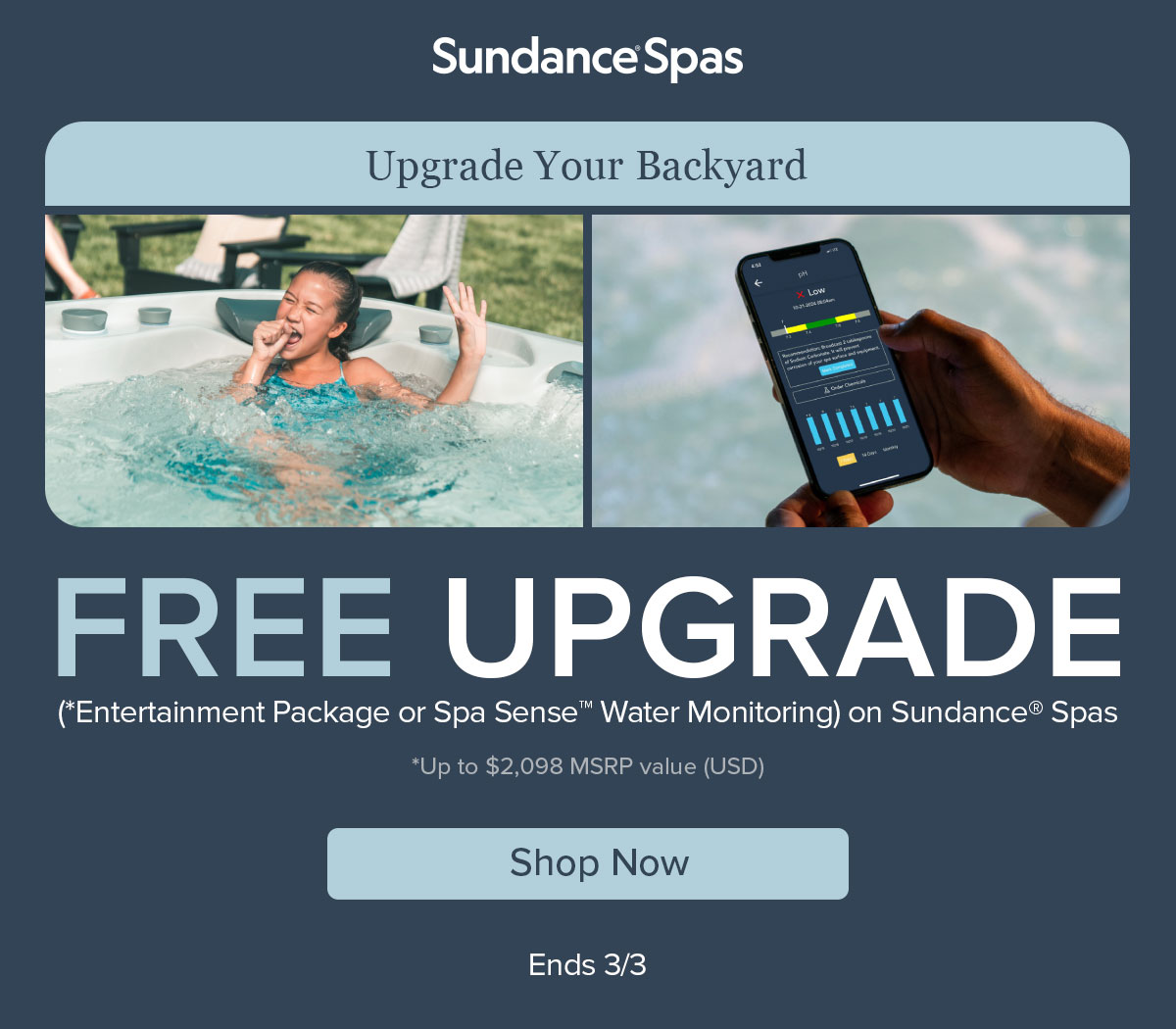 Sundance Spas President's Day Promo