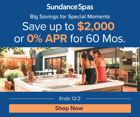 Sundance Spas Black Friday Promo